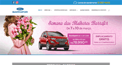 Desktop Screenshot of barrafor.com.br